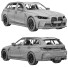 Автомобіль BMW M3 Touring - zifir3d