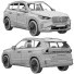 Автомобіль BMW iX1 - zifir3d