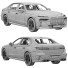 Samochód BMW 760i 2023 - zifir3d
