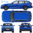 Coche BMW 3-Series Touring - zifir3d