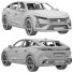 Samochód Peugeot 408 - zifir3d