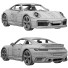 Автомобіль Porsche 911 Sport Classic - zifir3d