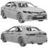 Voiture Toyota Camry - zifir3d
