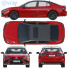 Автомобіль Toyota Camry XSE Hybrid - zifir3d