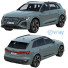 Coche Audi Q8 E-Tron - zifir3d