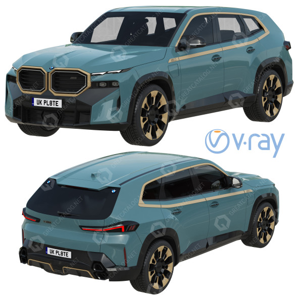 Coche BMW XM Modelo 3D