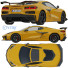 Автомобіль Chevrolet Corvette Z06 - zifir3d