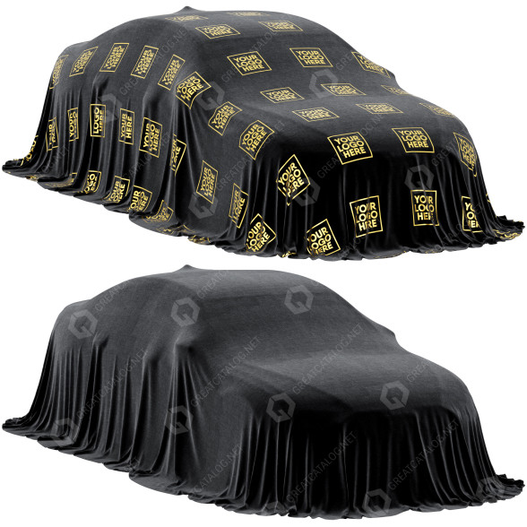 Автомобільний чохол Black and Logo 1 3D модель