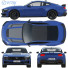 Coche Ford Mustang Dark Horse 2024 - zifir3d