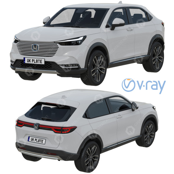 Voiture Honda HR-V modèle 3D