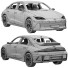 Автомобіль Hyundai Ioniq 6 - zifir3d