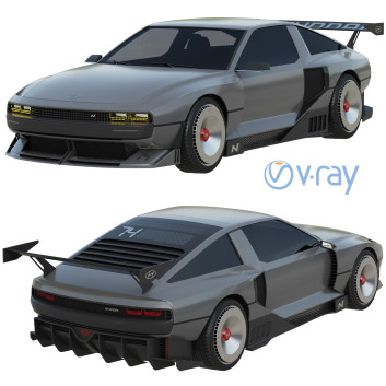 Auto Hyundai N Vision 74
