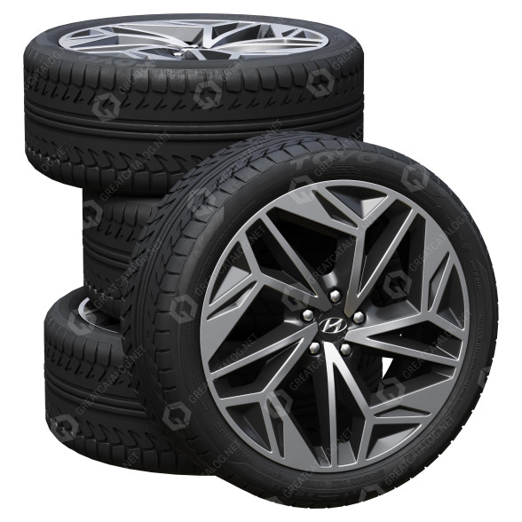 Roues Hyundai Tires modèle 3D
