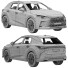 Автомобиль Lexus RX 450 2023 - zifir3d