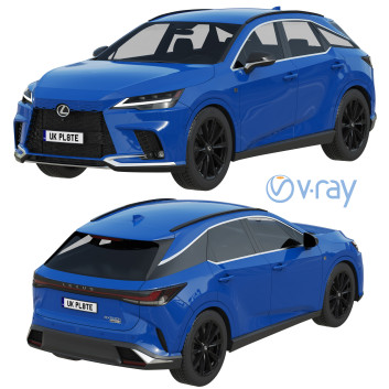 Car Lexus RX 500h F-Sport 2023