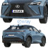 Auto Lexus RZ 450e - zifir3d