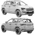 Auto Skoda Karoq - zifir3d
