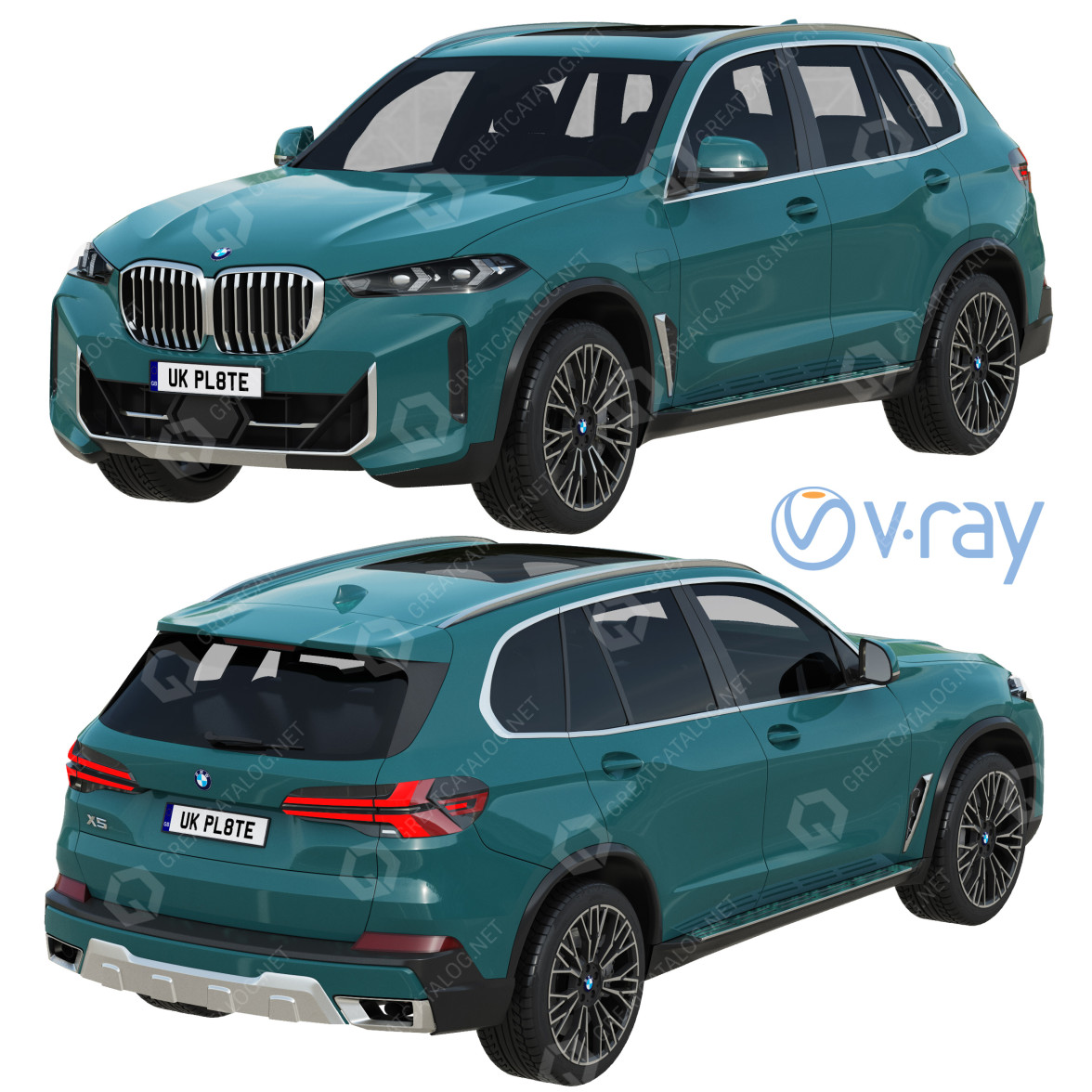 Car BMW X5 2023 3D model・Download 3D models・Great Catalog