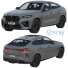 Coche BMW X6M Competition 2023 - zifir3d