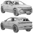 Voiture Chevrolet Equinox EV - zifir3d