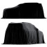 Автомобільний чохол Black and Logo 3 - zifir3d