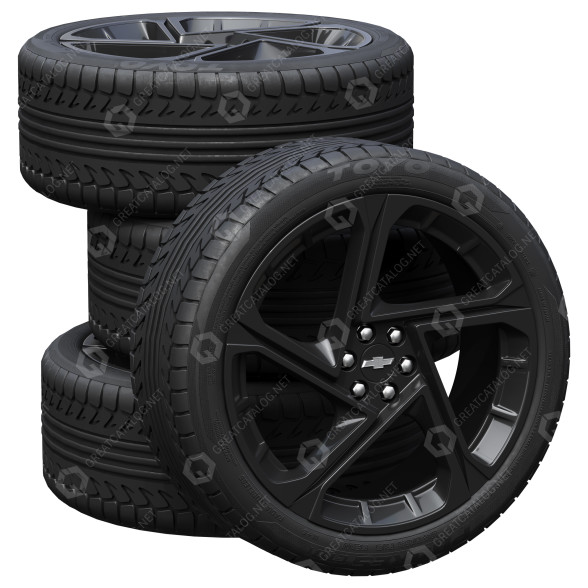 Koła Chevrolet Tires model 3D