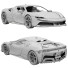 Автомобіль Ferrari SF90 Stradale - zifir3d