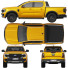 Auto Ford Ranger Wildtrak - zifir3d