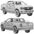 Автомобіль Ford Ranger XLT 2023 - zifir3d