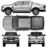 Автомобіль Ford Ranger XLT 2023 - zifir3d
