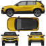 Автомобиль Jeep Avenger - zifir3d