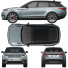 Coche Land Rover Range Rover Velar - zifir3d