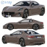 Car Maserati GranTurismo Folgore - zifir3d