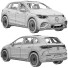 Car Mercedes-Benz EQE53 AMG SUV - zifir3d