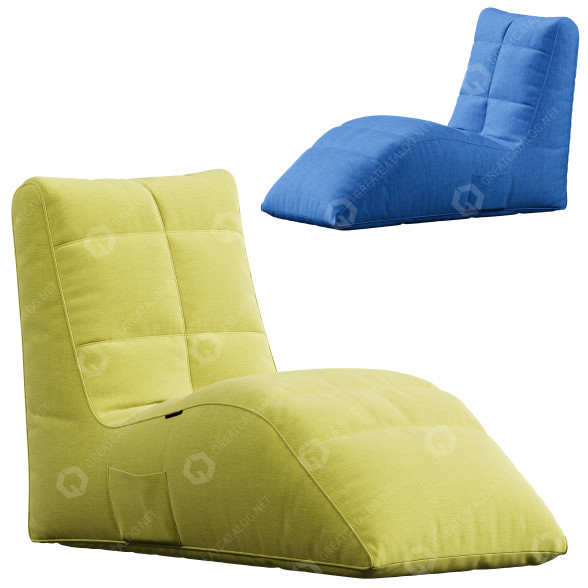 Крісло-мішок Ambient Lounge Home Cinema 3D модель
