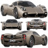 Автомобіль Pagani Utopia - zifir3d
