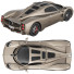 Автомобіль Pagani Utopia - zifir3d