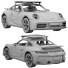 Автомобіль Porsche 911 Dakar - zifir3d