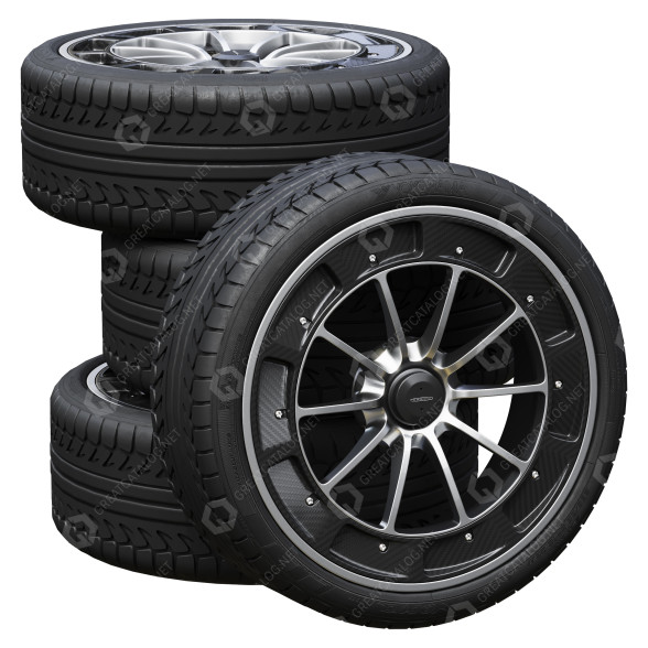 Колеса Pagani Tires 3D модель