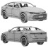 Автомобіль Toyota Crown - zifir3d