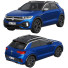 Samochód Volkswagen T-Roc R 2022 - zifir3d