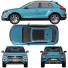 Coche Volkswagen T-Roc 2022 - zifir3d