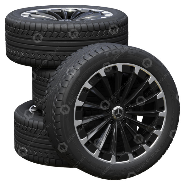 Koła Mercedes-Benz Tires 9 model 3D