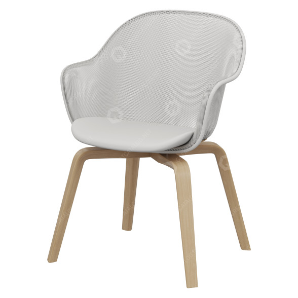 Chair B&B Italia Luta 3D model