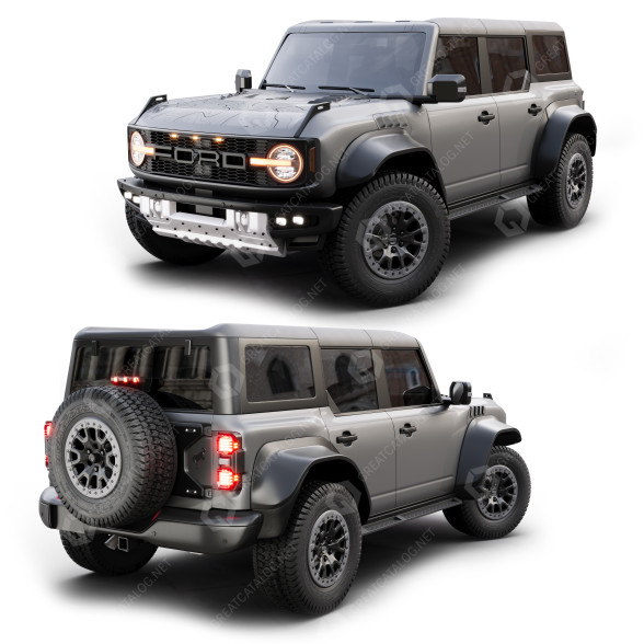 Coche Ford Bronco Raptor Modelo 3D