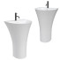 Lavabo Rea Rita Wastafelzuil - Ginex