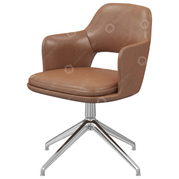 Stuhl Flexform Eliseo 3D-Modell