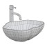 Washbasin Rea Pearl Black - Ginex