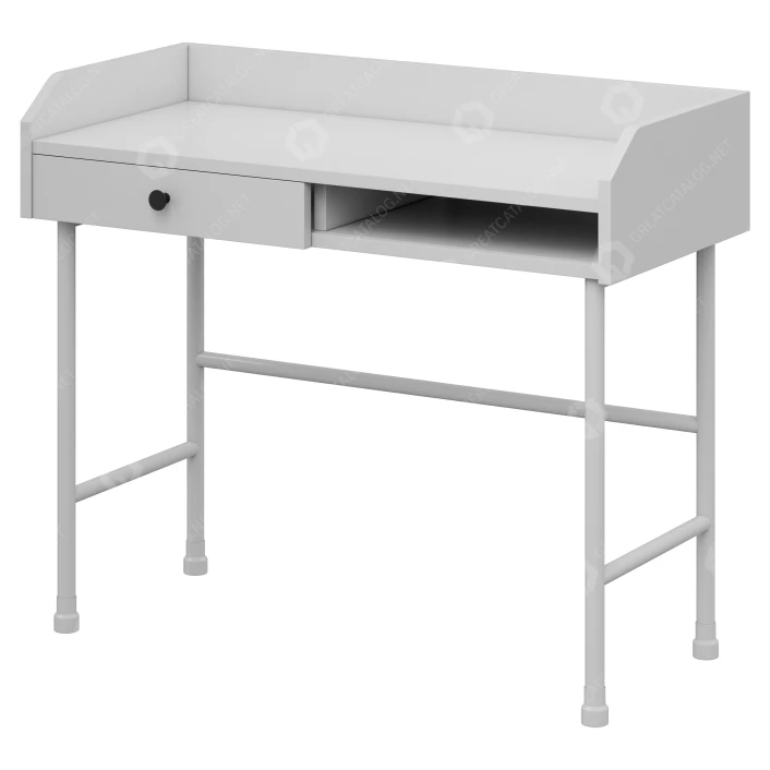 Desk IKEA Hauga 3D model #27706 | GreatCatalog
