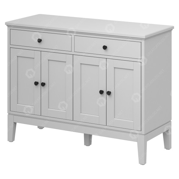 Dresser IKEA Idanas 3D model GreatCatalog 27709